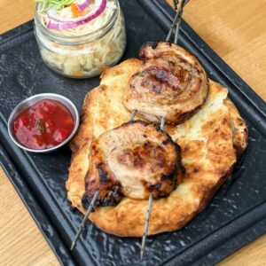 Грильована свинина по-баварськи