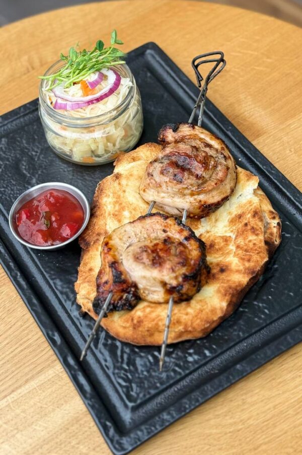 Грильована свинина по-баварськи