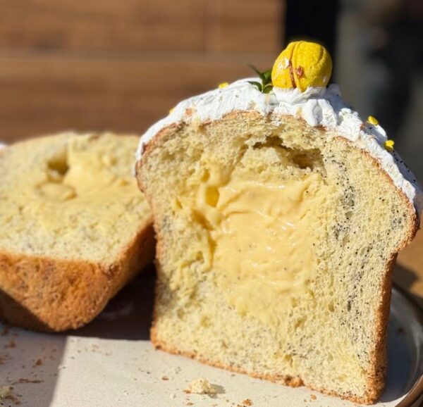 ПАСКА з маком та лимонним курдом