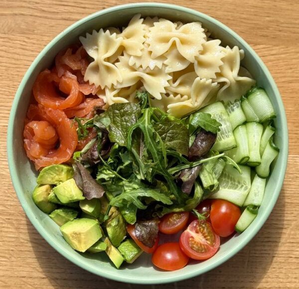 БОУЛ паста лосось